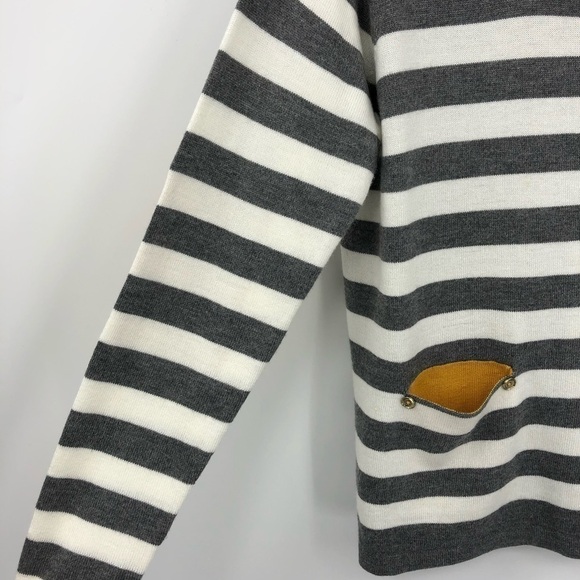 Democracy Women’s S Angora Blend Yellow Pullover Sweater Style# B6043KVSW - Picture 10 of 12